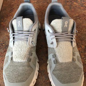 On Cloud5 Terry, Gray, Size 8